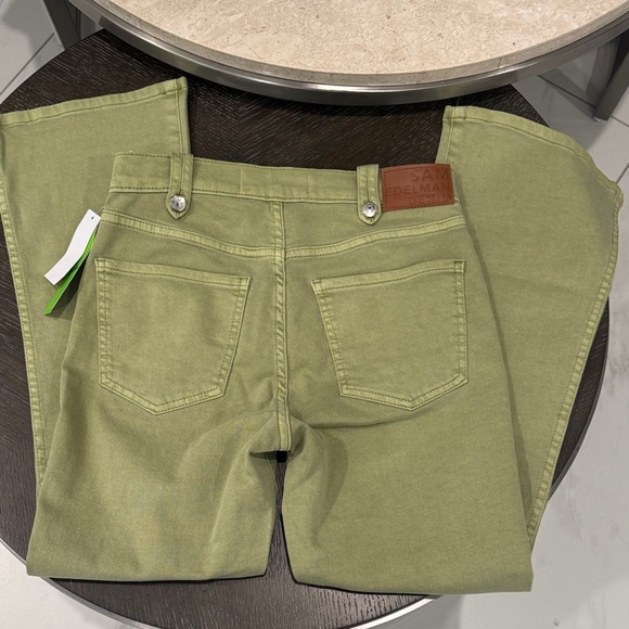 Sam Edelman Sage Green kick flare Jeans size 26 - Picture 16 of 16